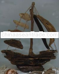 Driftwood boat