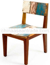 CHAIR MADE OF OLD BOAT WOOD BWC27