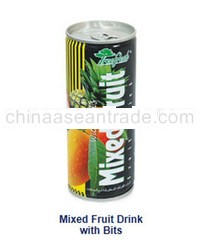 Mixed Fruit Drink With Bits