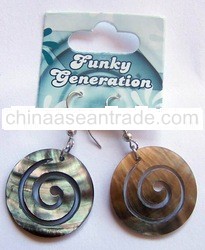 Funky Generation Sea Shell Earring