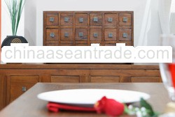 Klatten spice chest with 18 drawers