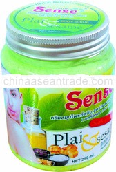 Herbal Scrub & Skin Whitening Scrub Cream (Plai & Sesame Oil)