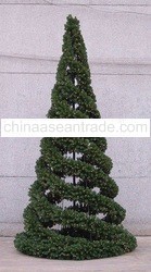 15' PRE-LIT COMMERCIAL SPIRAL ARTIFICIAL CHRISTMAS TREE