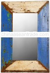 BOAT WOOD MIRROR FURNITURE BWM03