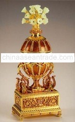 Faberge Egg: Imperial Pine Cone Musical Egg