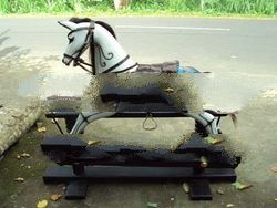 wooden Rocking Horse