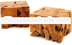 teak root furniture ball & block 0025