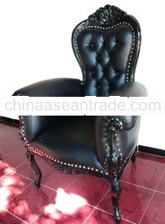 Black Painted Furniture - Grandmother Lounge Arm Chairs