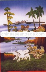 Batik painting