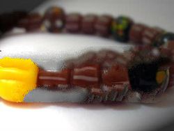 Material Detail>Borneo Native Bracelets, nature agate stones.