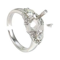 NX-684 sterling silver women ring