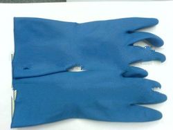 Rubber Flocklined Gloves