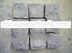  100x100 mm Grey Cobblestone Pavers Basalt Cobble