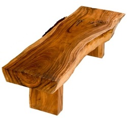 TEAK ROOT FURNITURE LONG STOOL