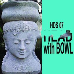 HEAD WITH BOWL