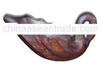 Wood Swan Fruit Bowl