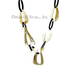African Buffalo Horn Necklace