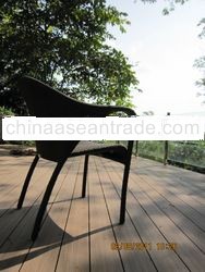 Outdoor Flooring with Wood Look Pattern