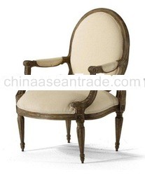 antique gold leaf chair