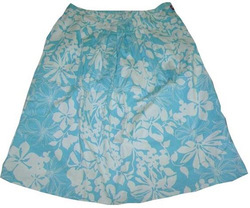 Blue Beach Skirt