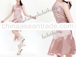 Women's Casual Satin Skater Flare Summer Dress new 2013 design