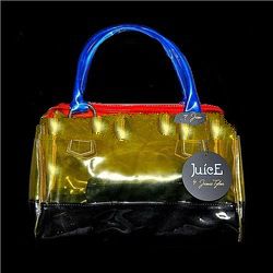 Fashion Transparent PVC Jelly Dual Top Handle Woman Handbag