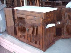 Wooden chest