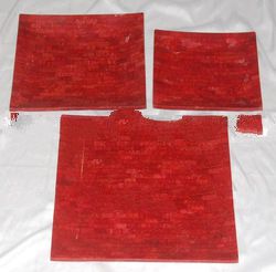 red coral bowl trey art from bali