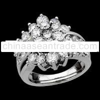 3. 0 Ct. T. W. Diamond Bridal Ring Set (H-I, Si2)