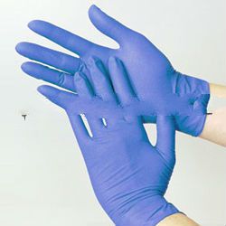 nitrile examinaton gloves