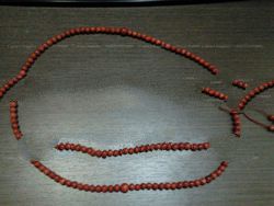 Red Coral Prayer Beads