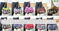 Thai shoulder bag Patchwork OWL Design