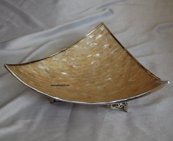 shell bowl art with silver925