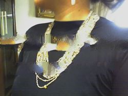 Gold Color Beads Necklace