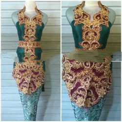 KEBAYA BORDIR PAYET JAVANESE INDONESIA