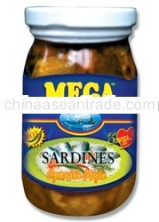 MEGA Sardines in Spanish Style Bottled