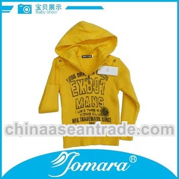 yellow pullover sweaters for children,boys' casual clothes