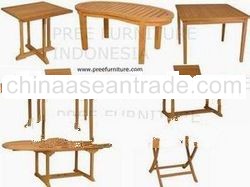 Teak Garden Furniture Indonesia Category Teak Table