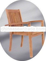 Stacking chair - Teak garden furniture and teak outdoor furniture