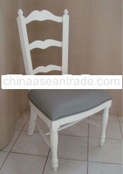 Antique Reproduction Chair Wooden Mahogany Painted Dining Chair Antique European Home Furniture