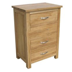 Teak Indoor Furniture: Teak 4-drawers Chest