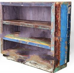 BOAT WOOD FURNITURE BOOKCASE BWB01