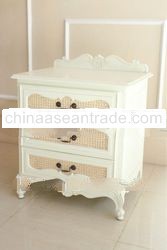  Furniture-3 Drawers French Corbeille Nighstand