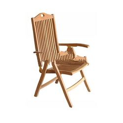 Teak Outdoor Furniture - Akita Reclining Chair