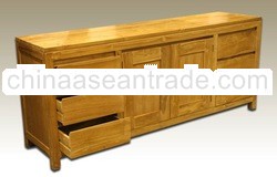 Wooden Bathroom Vanity Cabinet Drawer from Teak Wood