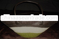 Eco friendly palm leaves handbag ember sisik