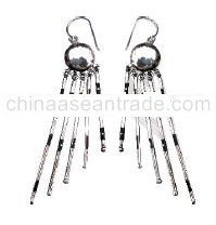 Earring Ebony Jewelry Silver