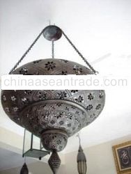 LAMP HANGING COPPER AND BRASS HANDICRAFT