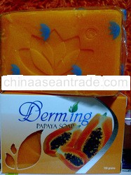 Derm.ing whitening papaya soap