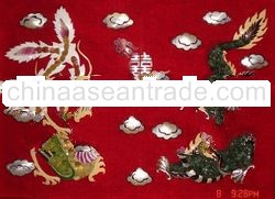 Jade stone handicraft Painting